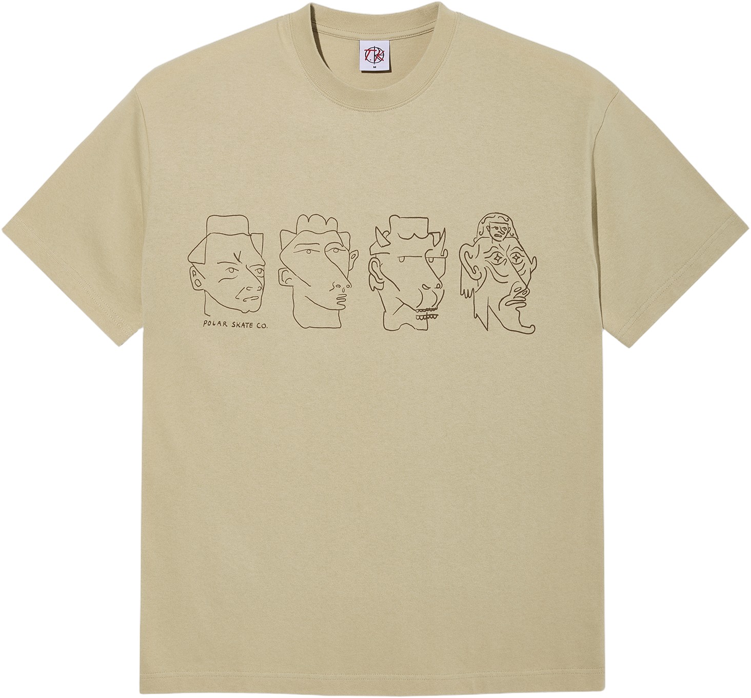 Contrast Tee | 8 Heads